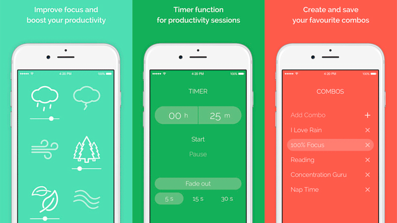 Noisli - Focus, Concentration & Relaxation