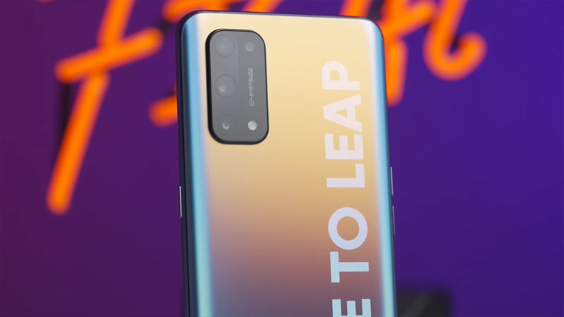 Thiết kế camera trên Realme X7 Pro