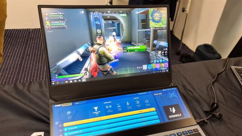 Fornite được Asus phát triển hỗ trợ cho màn hình phụ