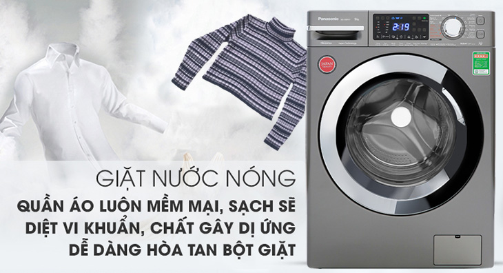 Những tiện ích khi giặt nước nóng