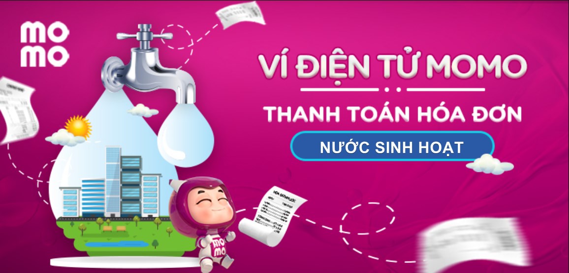 Thanh toán nước trên MoMo Thanh toán nước trên MoMo