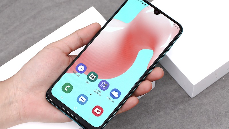 Mặt trước Samsung Galaxy A50s Mặt trước Samsung Galaxy A50s