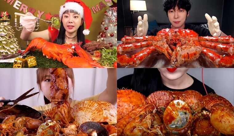 Tổng hợp 10 video ASMR ăn hải sản cực ngon khiến bạn ăn ngon hơn