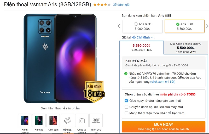 Vsmart Aris Vsmart Aris