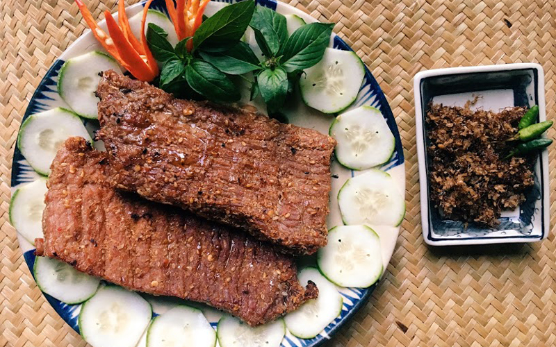 Bò một nắng Sơn Hòa Phú Yên Bò một nắng Sơn Hòa Phú Yên