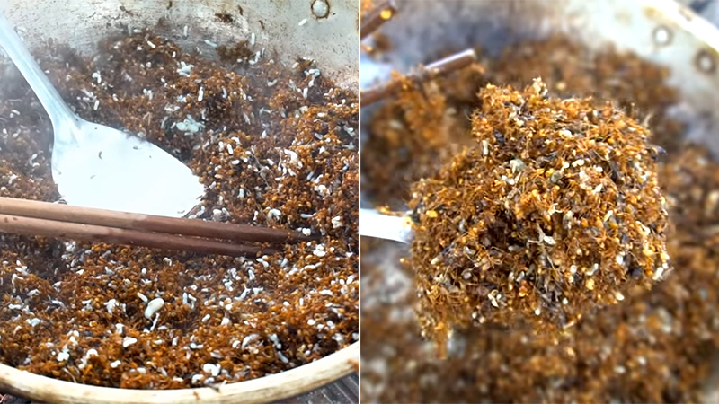 Rất hay muối kiến vàng làm từ gì cách làm muối kiến vàng chuẩn gia lai