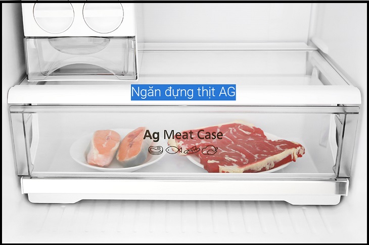 Ngăn Ag Meat Case bảo quản thịt cá tươi ngon, tránh lẫn mùi