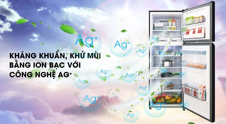 Công nghệ kháng khuẩn Ag Clean với tinh thể bạc Ag+