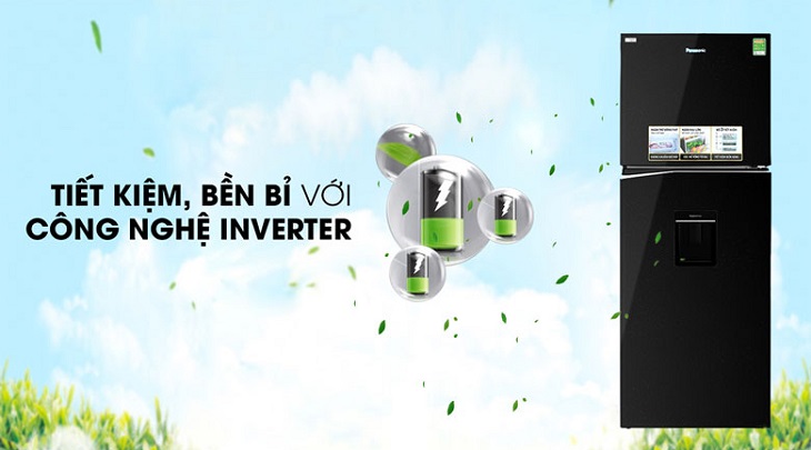Công nghệ Inverter trên tủ lạnh Panasonic