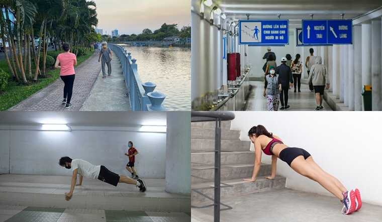 Đừng tập thể dục ở những nơi này kẻo gặp bệnh khó lường