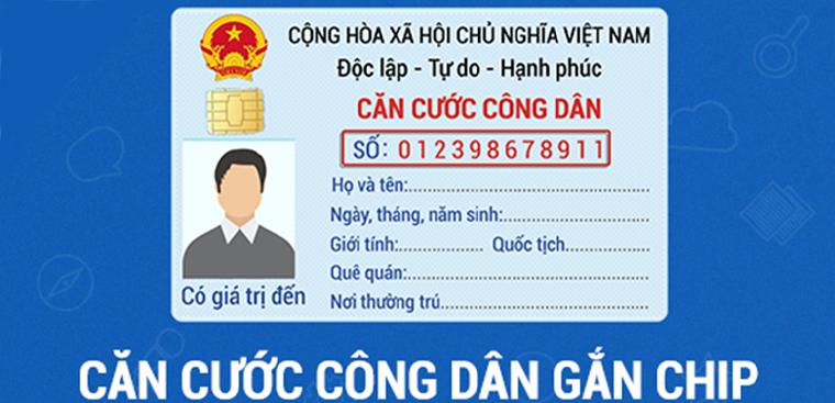 Cách đổi CMND, CCCD mã vạch sang CCCD gắn chip