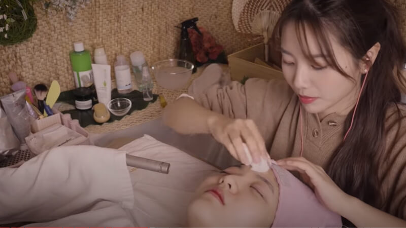 ASMR Skin Care + Massage for staff