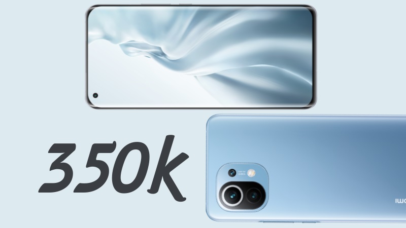 Xiaomi đã bán được 350.000 chiếc Mi 11 trong vỏn vẹn 5 phút Xiaomi đã bán được 350.000 chiếc Mi 11 trong vỏn vẹn 5 phút