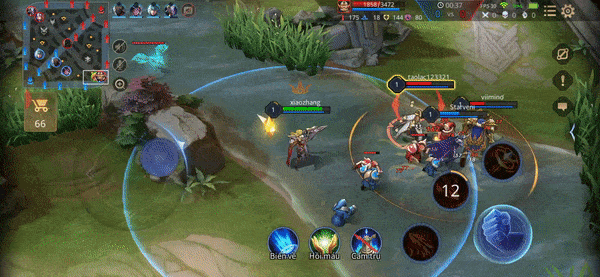 Test game liên quân trên Redmi Note 9