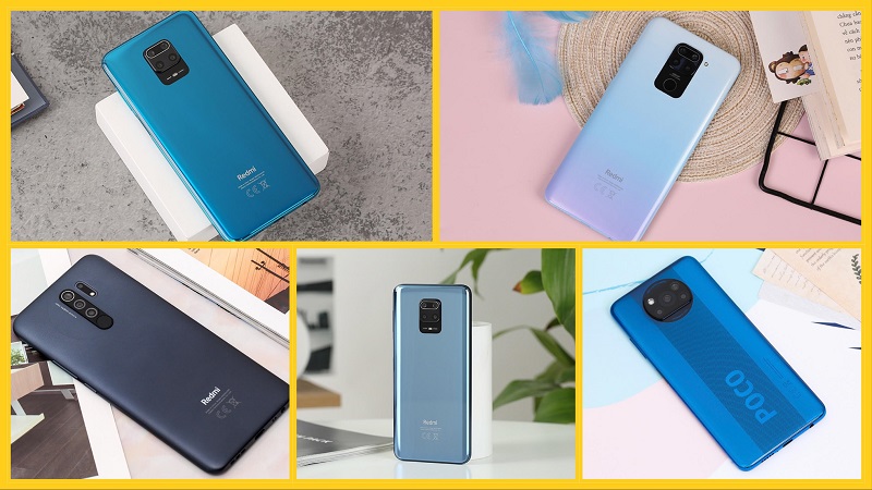 Top điện thoại Xiaomi