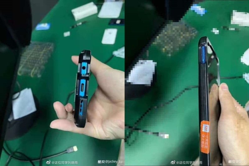 Cạnh đáy và trái của Redmi K40