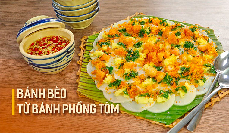 Mách Bạn Cách Làm Bánh Bèo Cấp Tốc Bằng Bánh Phồng Tôm Ngon Tuyệt