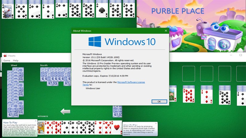 windows 10 pro version 1511 installation