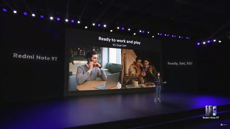 Redmi Note 9T 5G ra mắt Redmi Note 9T 5G ra mắt