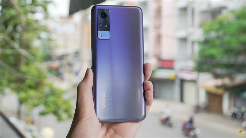 Mặt lưng của Vivo Y51 2020 Mặt lưng của Vivo Y51 2020