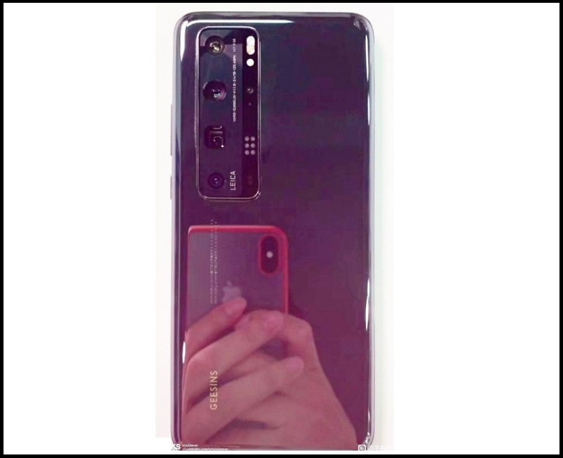 Huawei P50 lộ ảnh thực tế: Cụm camera hầm hố với nhiều tính năng