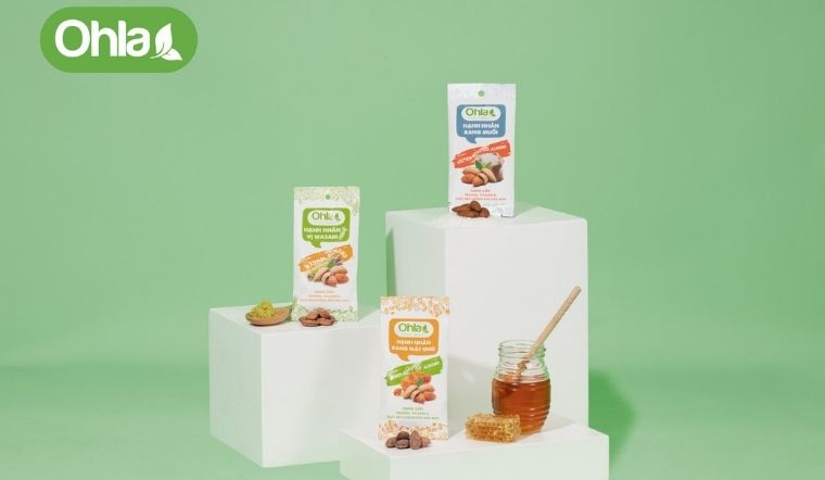 Ăn vặt thỏa thích mà chẳng lo gây tăng cân cùng với các loại hạt Ohla