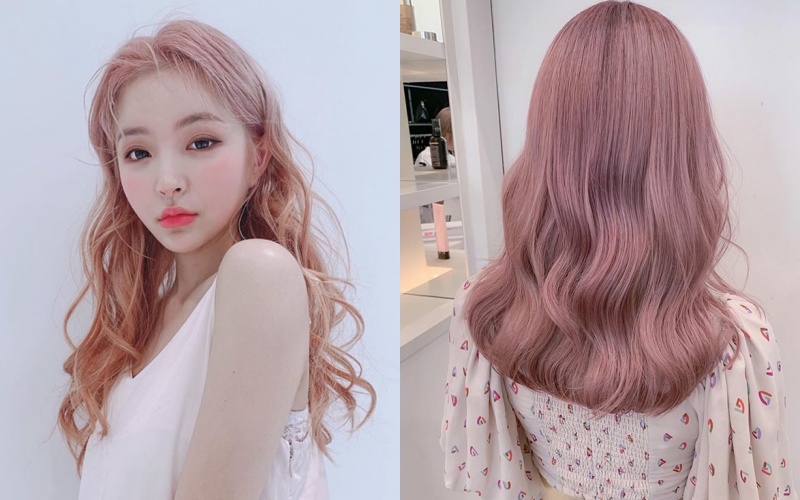 15 màu tóc hồng đẹp nổi bật ấn tượng sang chảnh nhất hiện nay