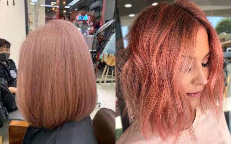 Kiểu tóc hồng nâu: Kiểu tóc hồng nâu được đánh giá rất cao trong cộng đồng thời trang hiện nay. Đây là một phong cách tóc đẹp và nổi bật mang đến cho bạn sự tự tin và phong thái đầy quyến rũ. Hãy đến và khám phá phong cách tóc mới này ngay hôm nay!