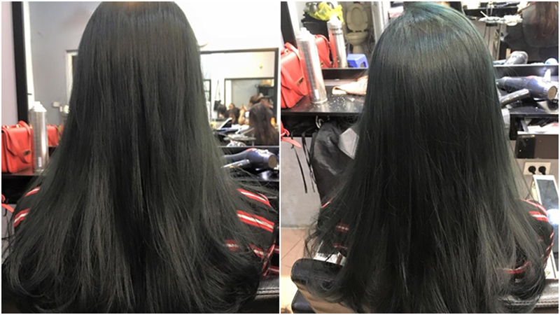 Tóc rêu khói đen