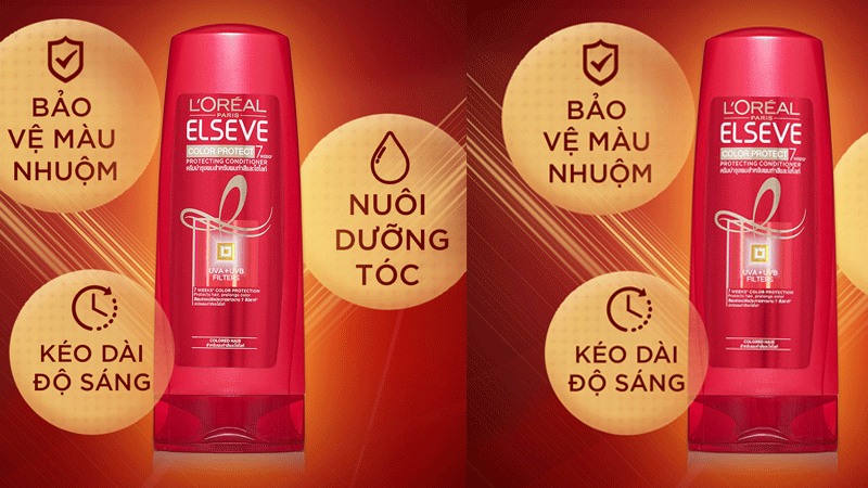 Dầu xả bảo vệ màu tóc nhuộm L'Oréal Elseve Color Protection