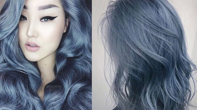 20 kiểu tóc nam màu xanh khói đẹp sành điệu nhất hiện nay
