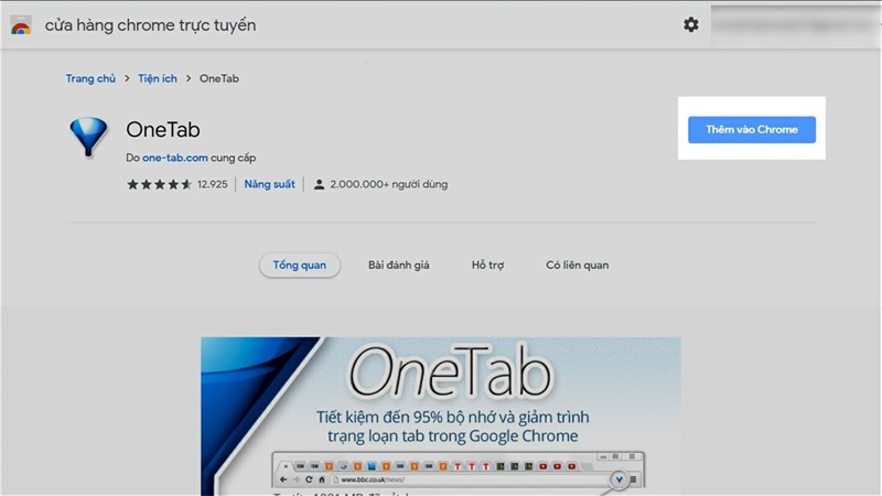 RAM để sử dụng Chrome