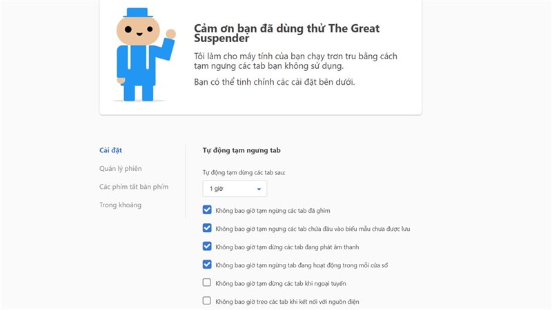 RAM để sử dụng Chrome