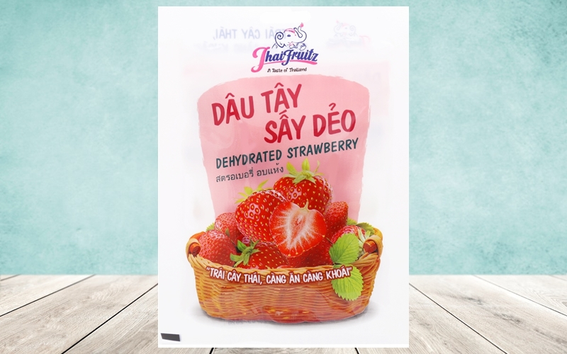 Dâu tây sấy dẻo Thaifruitz