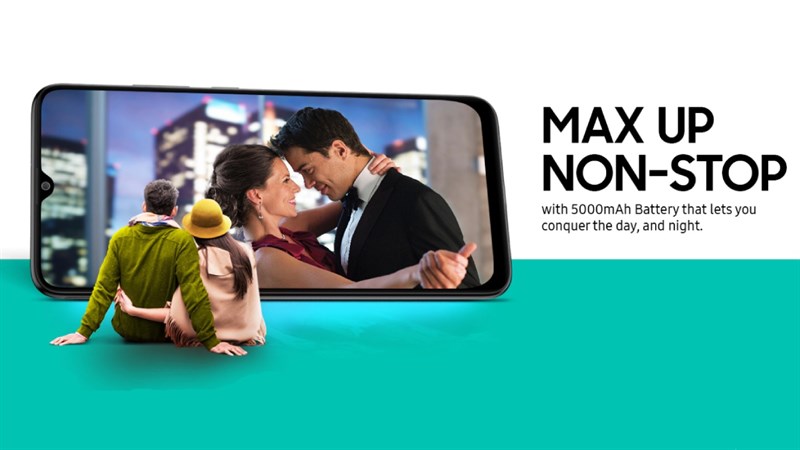 Với dung lượng pin 5.000 mAh cho chúng ta thời gian sử dụng cả ngày