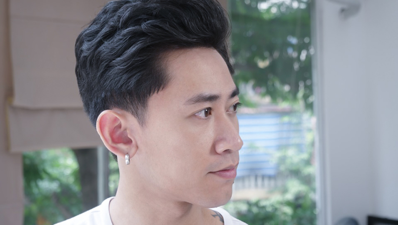 Tóc side part ngắn