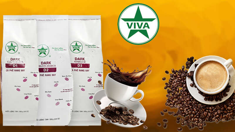Cà phê rang xay Viva hương vị đắm say giảm giá ngất ngay