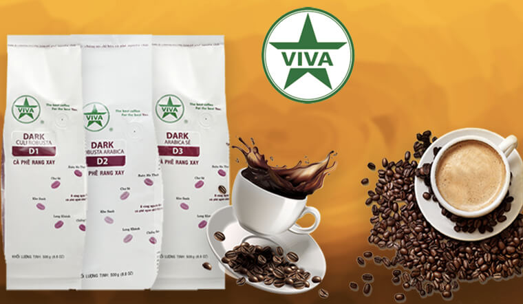 Cà phê rang xay Viva hương vị đắm say giảm giá ngất ngay