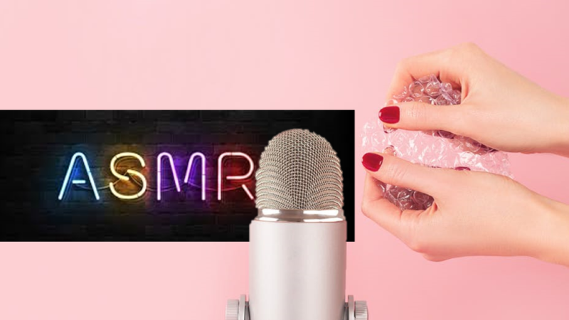 ASMR roleplay helps improve the nervous system effectively with a comfortable feeling