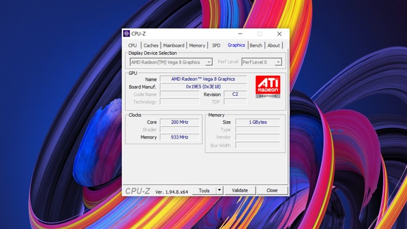 Phím tắt CPU Z Phím tắt CPU Z