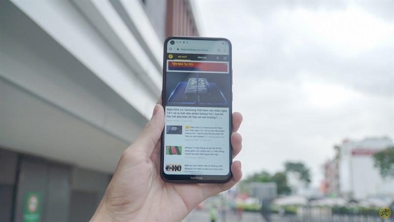 Nokia 5.4 sở hữu màn hình 6.39 inch