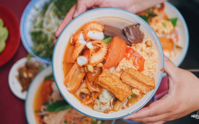 Canh bún & bún riêu bạch tuộc - Chị Thủy