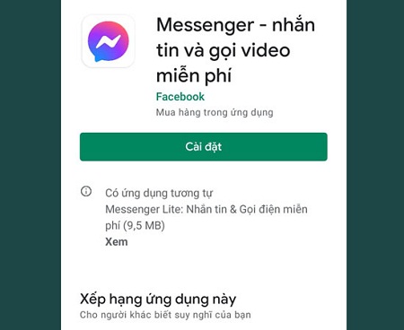 Cách khắc phục lỗi messenger trên điện thoại Iphone