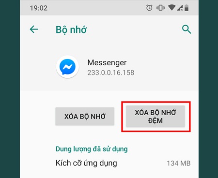 Ứng dụng Messenger bị lỗi và cách khắc phục những lỗi thường gặp > Cách khắc phục lỗi Messenger trên điện thoại Android