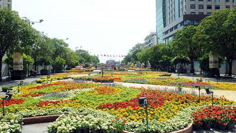 Đường hoa Nguyễn Huệ Đường hoa Nguyễn Huệ