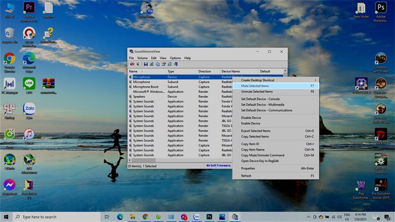 điều chình âm lượng