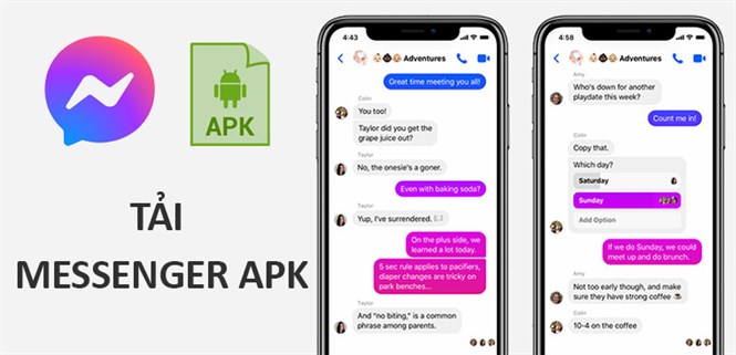 Hướng dẫn tải và cài đặt Messenger Apk cho điện thoại, máy tính bảng Android