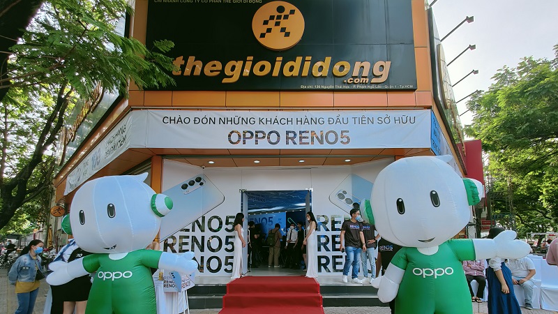 Toàn cảnh sự kiện giao những chiếc OPPO Reno5 đầu tiên tại TGDĐ Toàn cảnh sự kiện giao những chiếc OPPO Reno5 đầu tiên tại TGDĐ