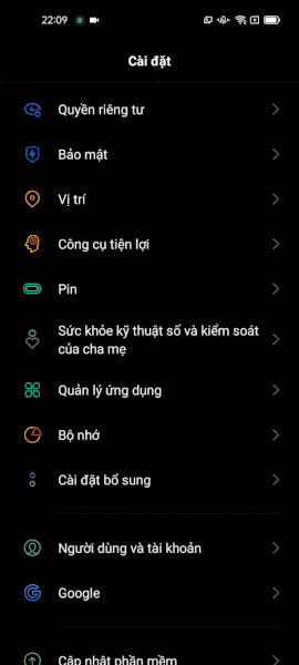 Chế độ siêu tiết kiệm pin trên ColorOS 11 Chế độ siêu tiết kiệm pin trên ColorOS 11