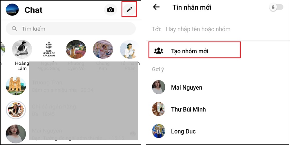 Cách tạo nhóm trên Messenger đơn giản trên máy tính và điện thoại